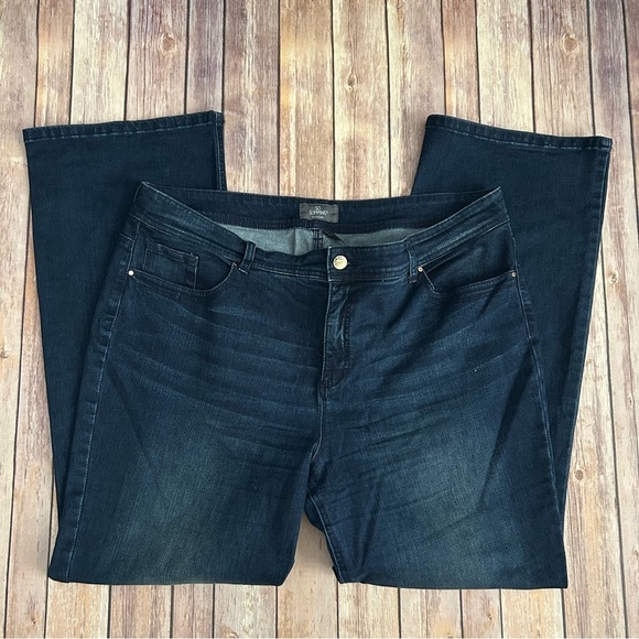 Chico's So Slimming Dark Indigo Jeans - Picture 3 of 6